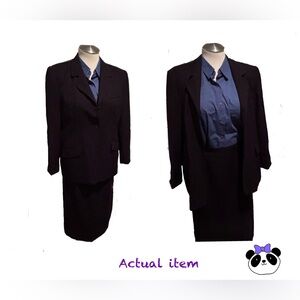 4 pc: Norton McNaughton Women's Blazer Set with matching shirt, 18/18W, EUC